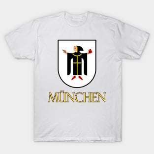 Munchen (Munich) Germany - Coat of Arms Design T-Shirt